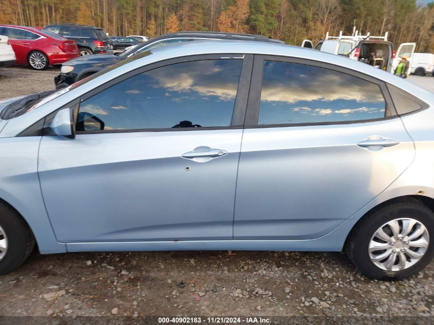 2013 Hyundai Accent Gls VIN: KMHCT4AE8DU438491 Lot: 40902183