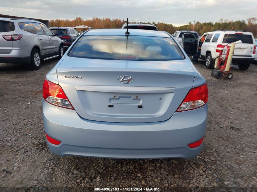 2013 Hyundai Accent Gls VIN: KMHCT4AE8DU438491 Lot: 40902183