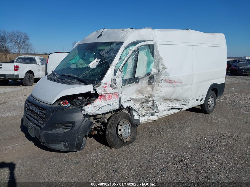 Vin: 3c6lrvdg9pe500528, lot: 41391877, ram promaster 2500 20232