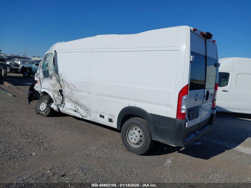 Vin: 3c6lrvdg9pe500528, lot: 41391877, ram promaster 2500 20233