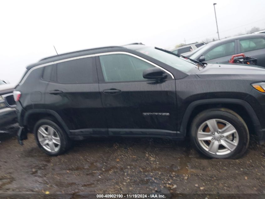 2022 Jeep Compass Latitude 4X4 VIN: 3C4NJDBB2NT173232 Lot: 40902190