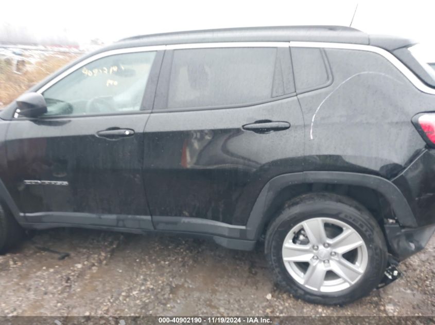 2022 Jeep Compass Latitude 4X4 VIN: 3C4NJDBB2NT173232 Lot: 40902190