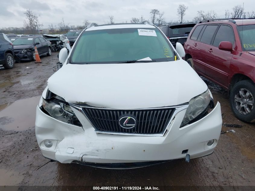 2010 Lexus Rx 350 VIN: 2T2ZK1BA2AC011341 Lot: 40902191