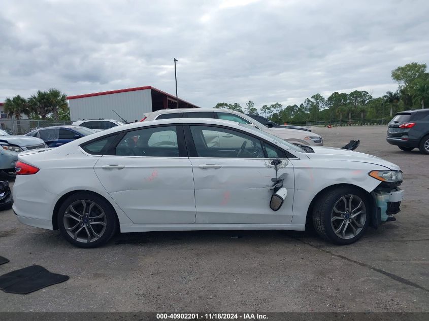 2017 Ford Fusion Se VIN: 3FA6P0H76HR166385 Lot: 40902201