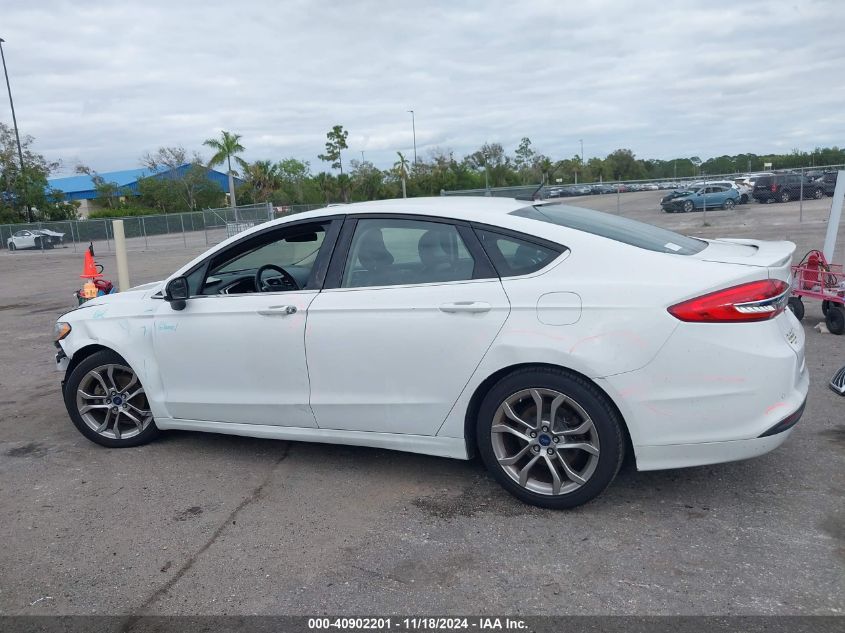 2017 Ford Fusion Se VIN: 3FA6P0H76HR166385 Lot: 40902201