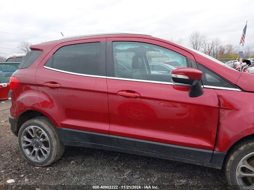 2020 Ford Ecosport Titanium VIN: MAJ6S3KL7LC349873 Lot: 40902222