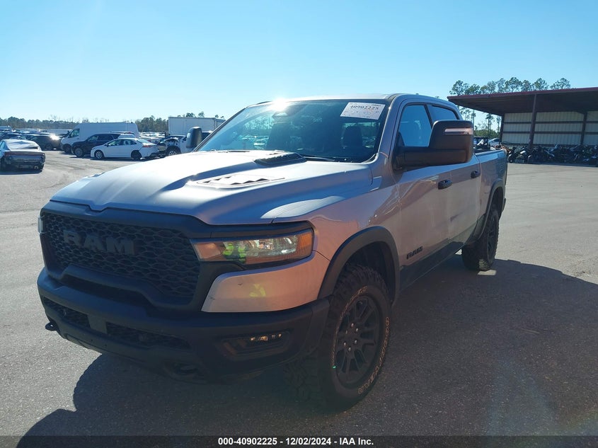 Vin: 1c6srflp9sn535108, lot: 41391917, ram 1500 rebel  4x4 5'7 box 20252