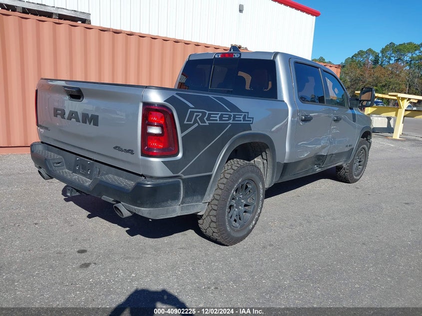 Vin: 1c6srflp9sn535108, lot: 41391917, ram 1500 rebel  4x4 5'7 box 20254