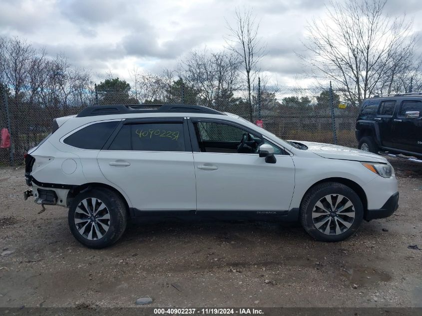 2015 Subaru Outback 2.5I Limited VIN: 4S4BSBLC3F3252896 Lot: 40902237