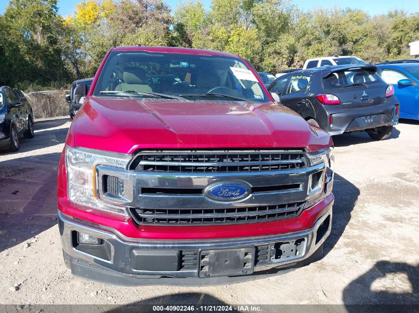 2018 Ford F-150 Xlt VIN: 1FTEX1CB9JKC73755 Lot: 40902246