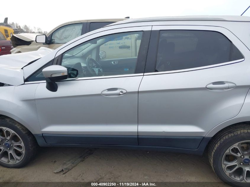 2019 Ford Ecosport Titanium VIN: MAJ6S3KLXKC294253 Lot: 40902250