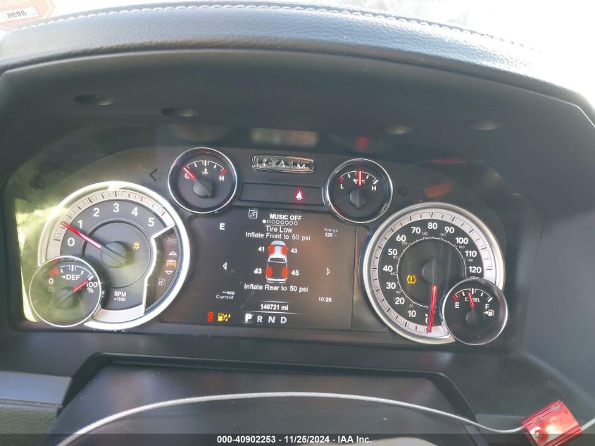 2018 RAM 2500 LARAMIE  4X4 6'4 BOX - 3C6UR5FLXJG382175