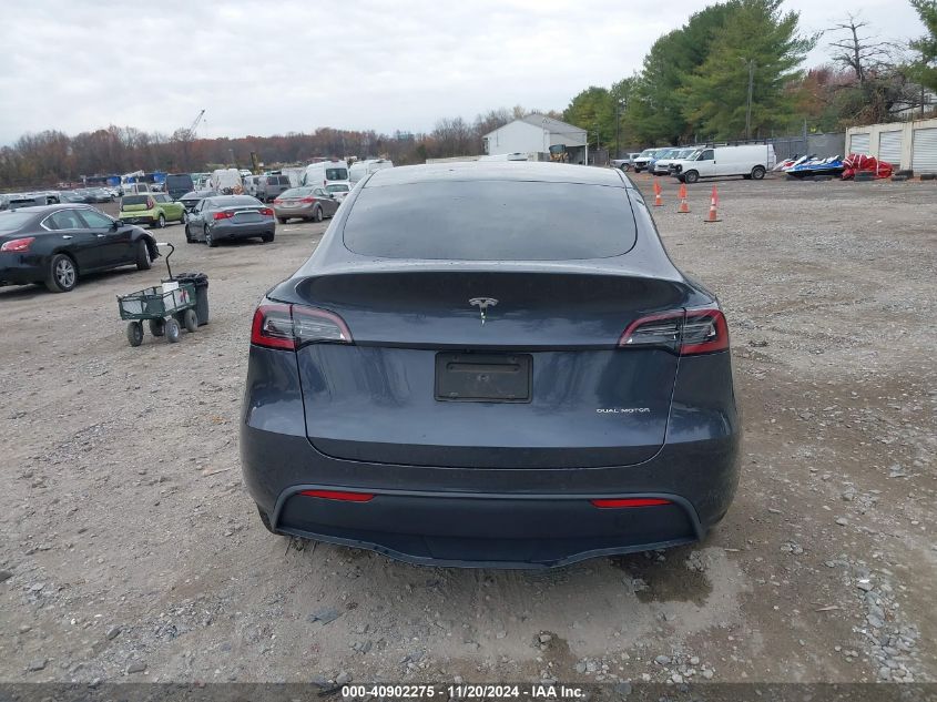 2020 Tesla Model Y Long Range Dual Motor All-Wheel Drive VIN: 5YJYGDEE2LF026230 Lot: 40902275