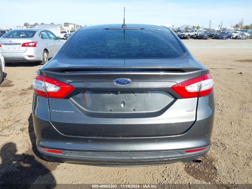 2016 FORD FUSION SE - 3FA6P0H74GR291061