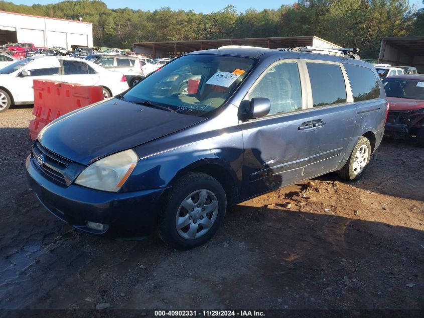 2009 Kia Sedona Lx VIN: KNDMB233096299240 Lot: 40902331