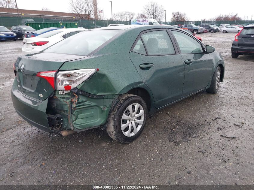 VIN 2T1BURHEXFC386071 2015 TOYOTA COROLLA no.4