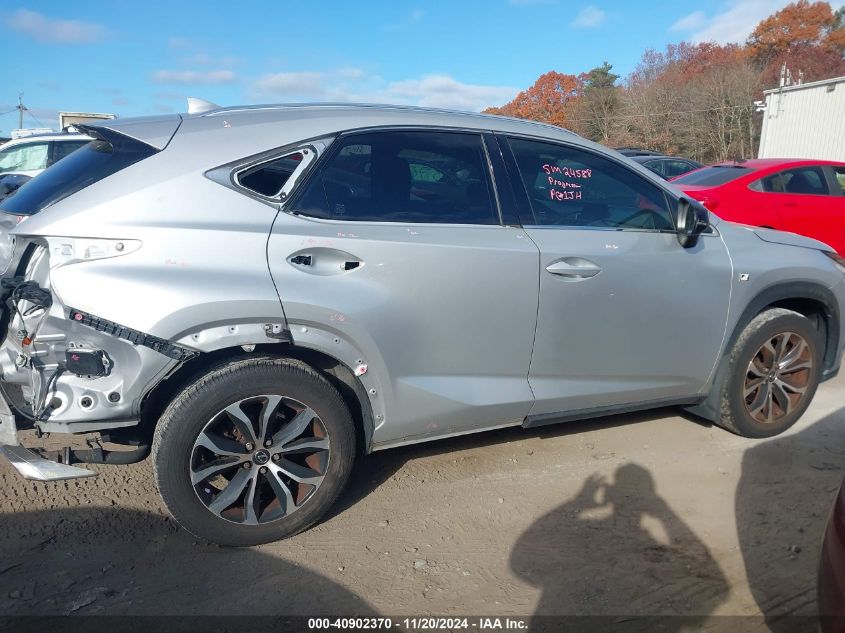 2015 Lexus Nx 200T F Sport VIN: JTJBARBZ2F2006124 Lot: 40902370