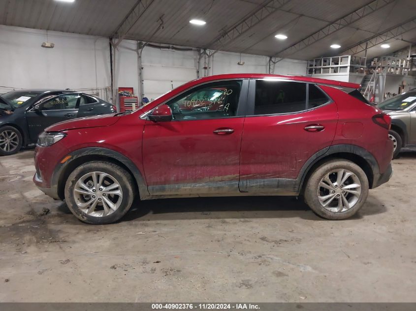 2021 Buick Encore Gx Awd Preferred VIN: KL4MMCSL8MB113410 Lot: 40902376