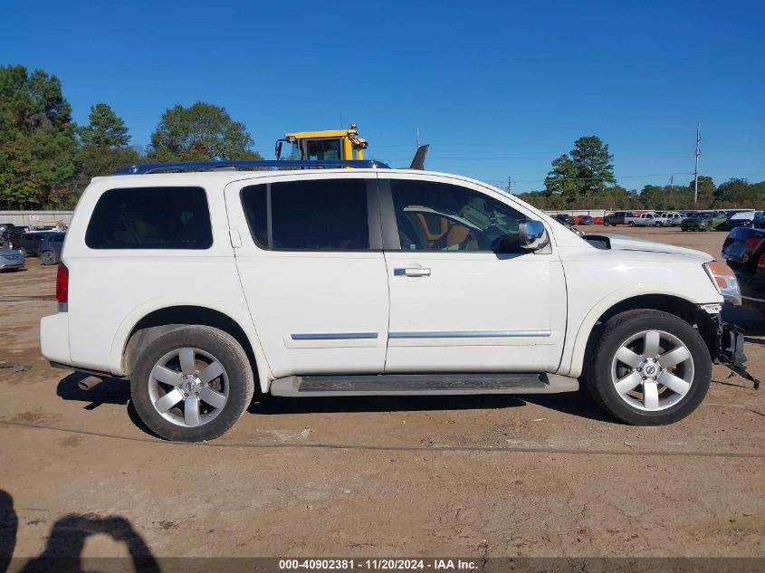 2012 Nissan Armada Sl VIN: 5N1BA0ND1CN619792 Lot: 40902381