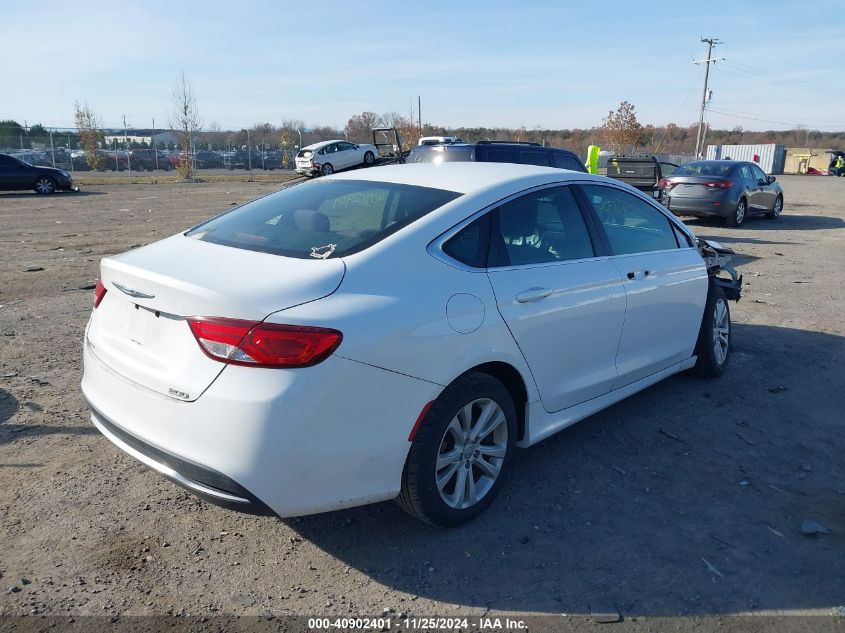 VIN 1C3CCCAB9FN649351 2015 Chrysler 200, Limited no.4