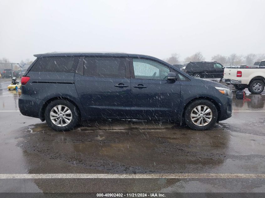 2016 Kia Sedona Lx VIN: KNDMB5C18G6191431 Lot: 40902402