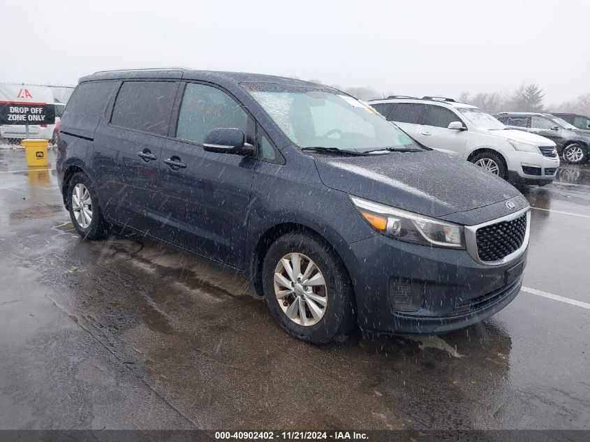 2016 Kia Sedona Lx VIN: KNDMB5C18G6191431 Lot: 40902402