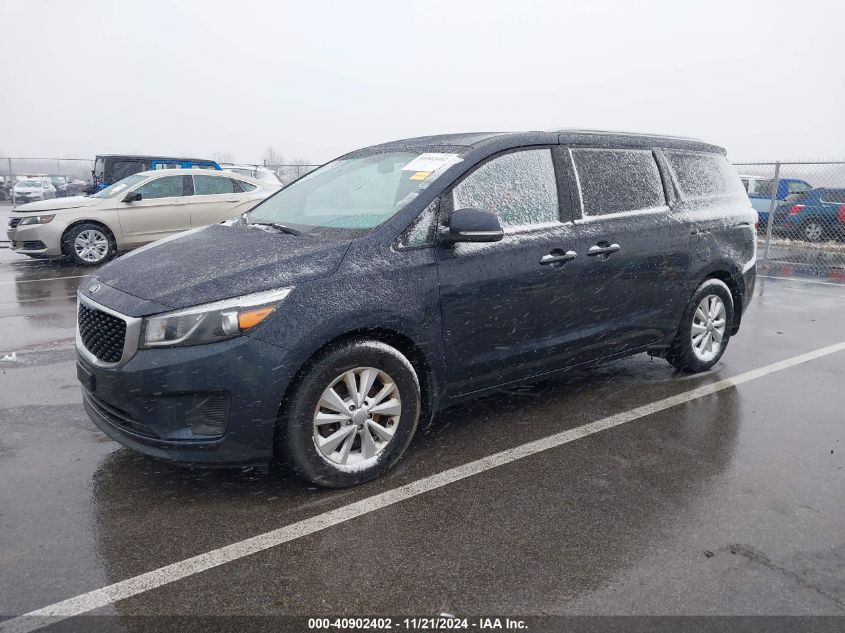 2016 Kia Sedona Lx VIN: KNDMB5C18G6191431 Lot: 40902402