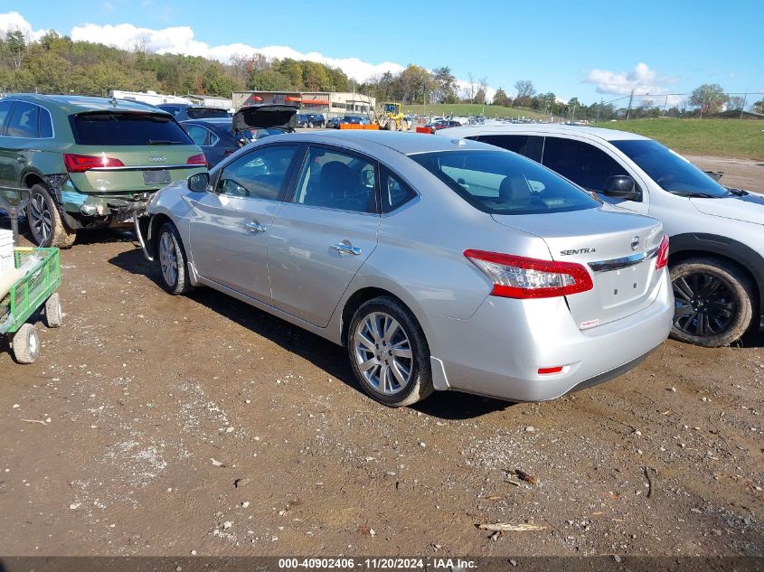 2015 Nissan Sentra Sl VIN: 3N1AB7APXFY238278 Lot: 40902406