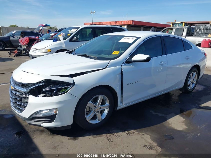 VIN 1G1ZB5ST2MF089281 2021 Chevrolet Malibu, Fwd Ls no.2