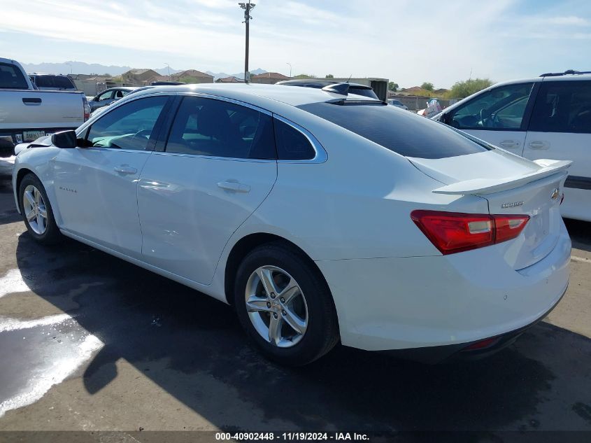 VIN 1G1ZB5ST2MF089281 2021 Chevrolet Malibu, Fwd Ls no.3