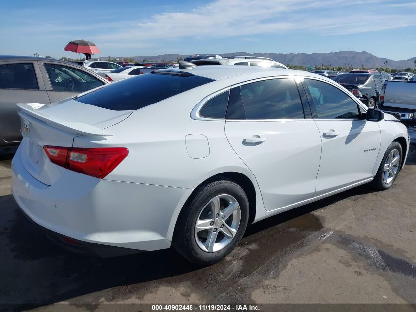 VIN 1G1ZB5ST2MF089281 2021 Chevrolet Malibu, Fwd Ls no.4