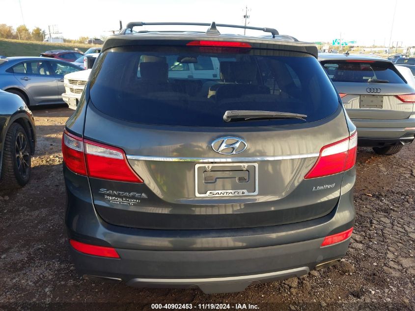 2013 Hyundai Santa Fe Limited VIN: KM8SR4HF9DU005187 Lot: 40902453