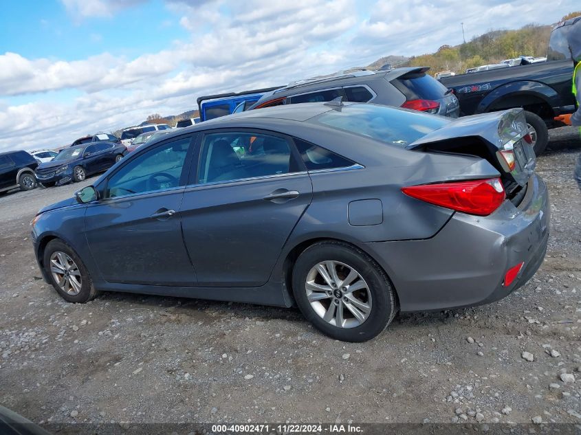 2014 Hyundai Sonata Gls VIN: 5NPEB4AC7EH868815 Lot: 40902471