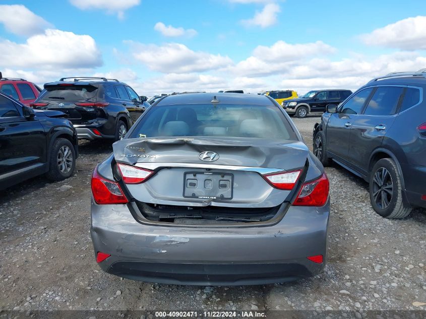 2014 Hyundai Sonata Gls VIN: 5NPEB4AC7EH868815 Lot: 40902471