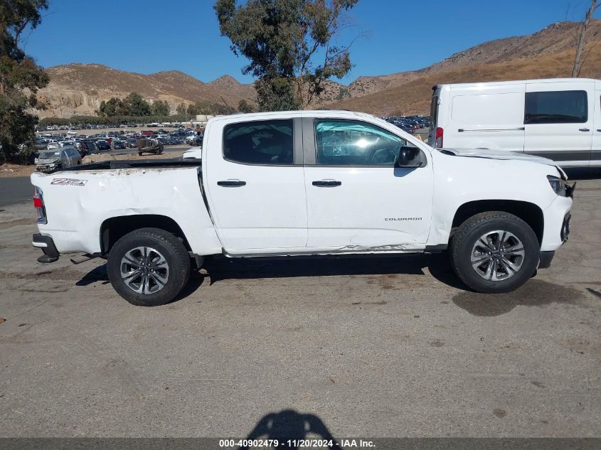 2022 Chevrolet Colorado 4Wd Short Box Z71 VIN: 1GCGTDEN4N1262106 Lot: 40902479