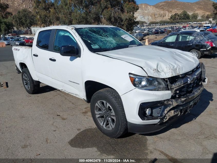 VIN 1GCGTDEN4N1262106 2022 Chevrolet Colorado, 4Wd... no.1