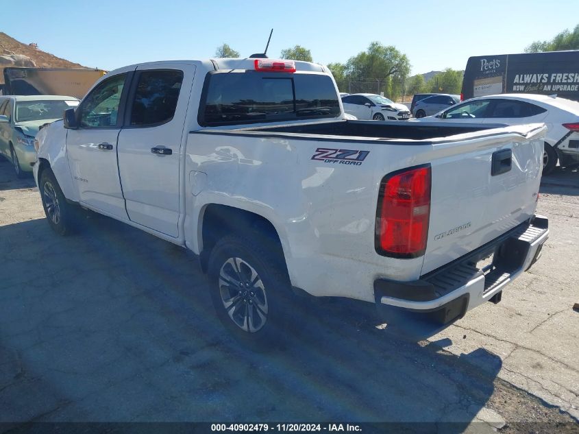 VIN 1GCGTDEN4N1262106 2022 Chevrolet Colorado, 4Wd... no.3