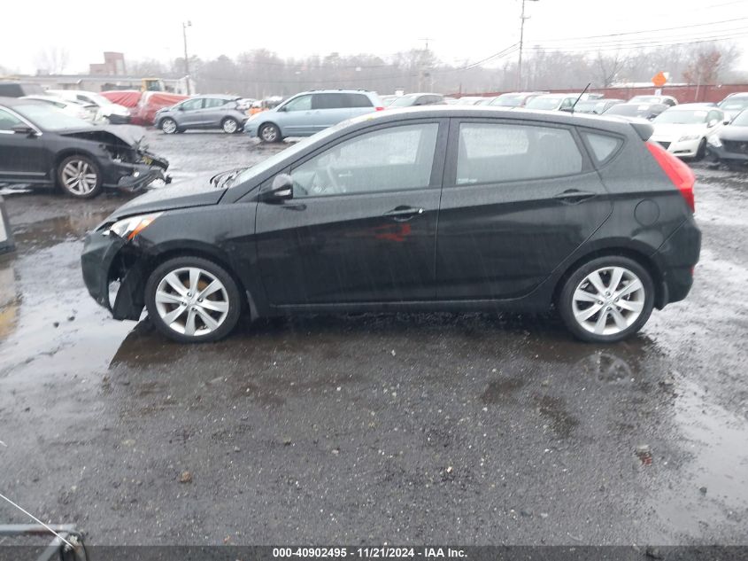 2013 Hyundai Accent Se VIN: KMHCU5AE1DU090469 Lot: 40902495