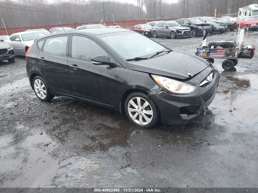 2013 Hyundai Accent Se VIN: KMHCU5AE1DU090469 Lot: 40902495