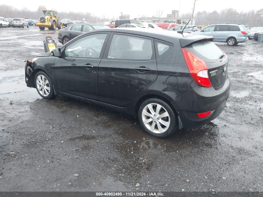 2013 Hyundai Accent Se VIN: KMHCU5AE1DU090469 Lot: 40902495