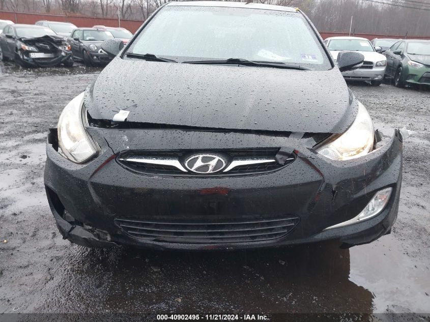 2013 Hyundai Accent Se VIN: KMHCU5AE1DU090469 Lot: 40902495