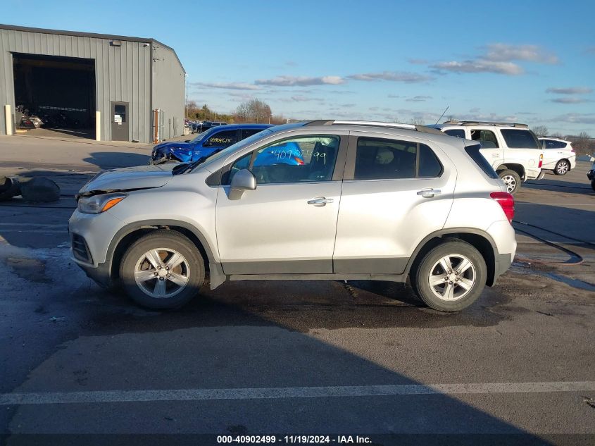 2017 Chevrolet Trax Lt VIN: 3GNCJLSBXHL255500 Lot: 40902499