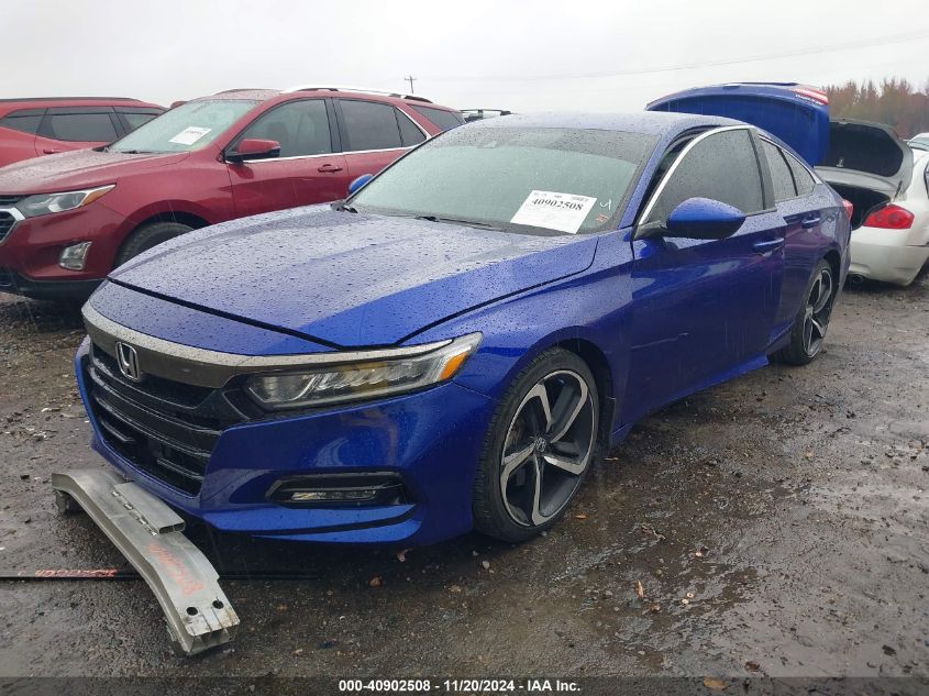 VIN 1HGCV1F34KA100090 2019 Honda Accord, Sport no.2