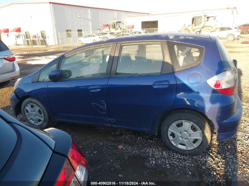 VIN JHMGE8H39DC021686 2013 HONDA FIT no.14