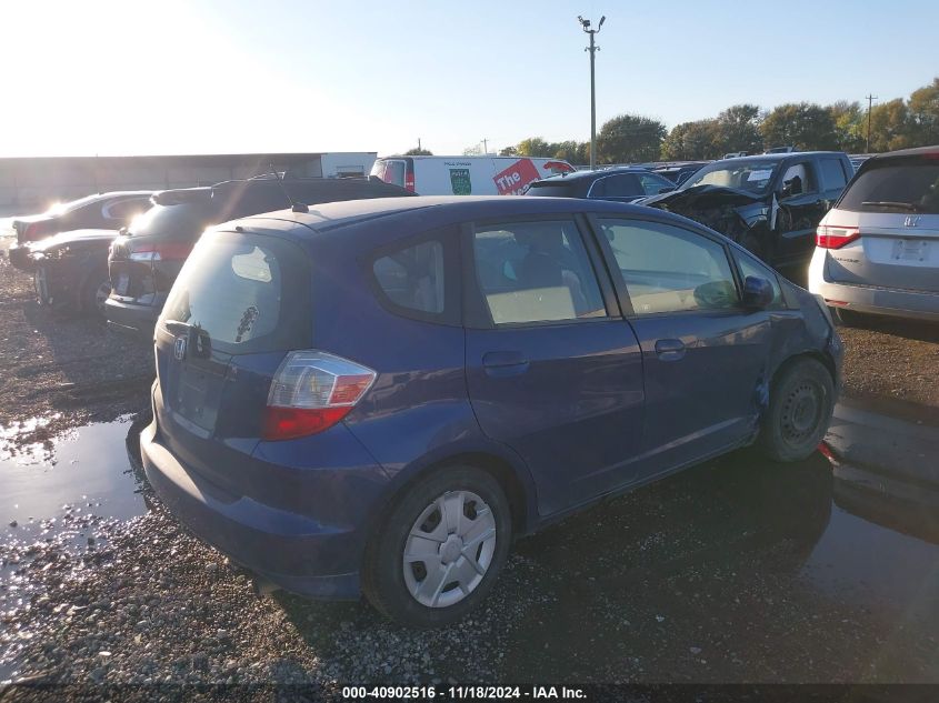 VIN JHMGE8H39DC021686 2013 HONDA FIT no.4