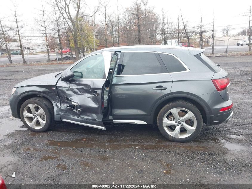 2022 Audi Q5 Premium Plus 45 Tfsi S Line Quattro S Tronic VIN: WA1EAAFY6N2072039 Lot: 40902542