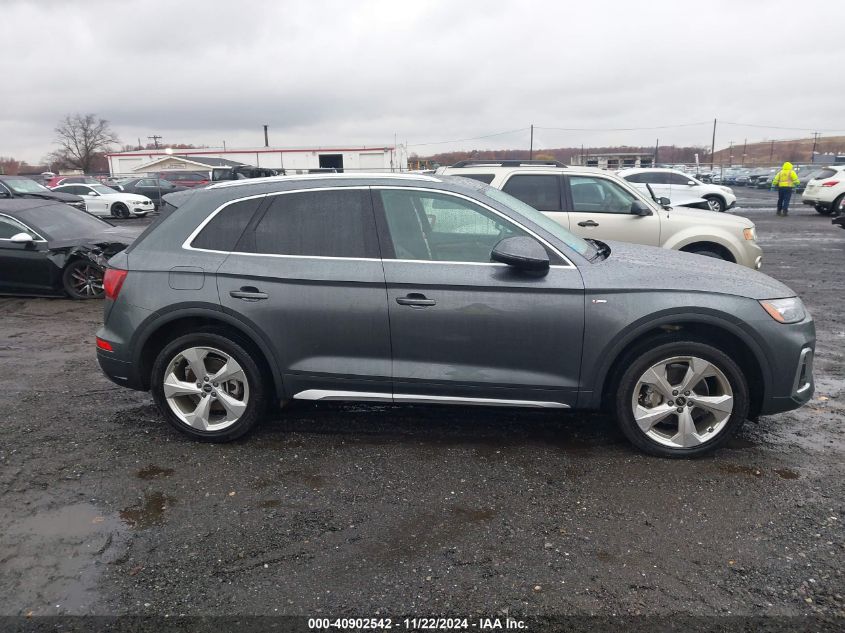 2022 Audi Q5 Premium Plus 45 Tfsi S Line Quattro S Tronic VIN: WA1EAAFY6N2072039 Lot: 40902542