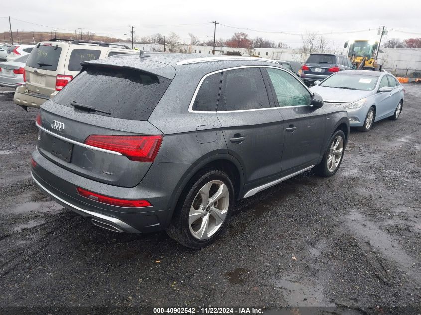 VIN WA1EAAFY6N2072039 2022 Audi Q5, Premium Plus 45... no.4