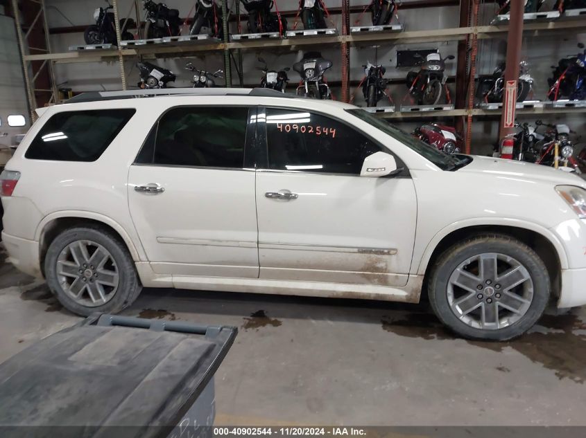 2011 GMC Acadia Denali VIN: 1GKKVTED8BJ302161 Lot: 40902544