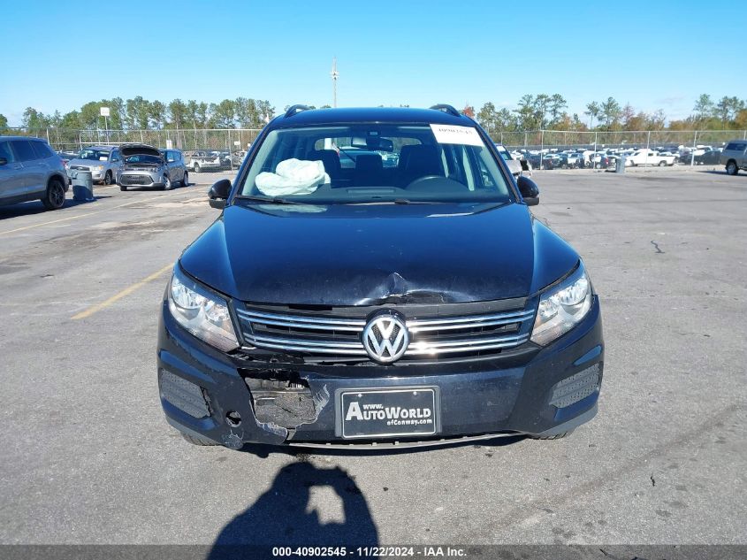 2016 Volkswagen Tiguan R-Line/S/Se/Sel VIN: WVGBV7AXXGW617942 Lot: 40902545